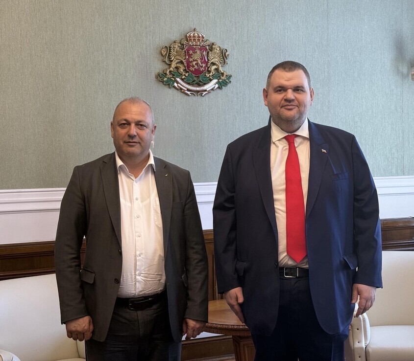 Делян Пеевски и кметът на Ардино Изет Шабан