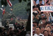 Военен парад и „No Kings“ протести срещу авторитаризма: Америка на рождения ден на Тръмп