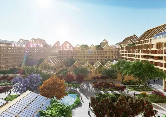 Студио в Барселона създаде впечатляващ дизайн на град за изолация по време на пандемия