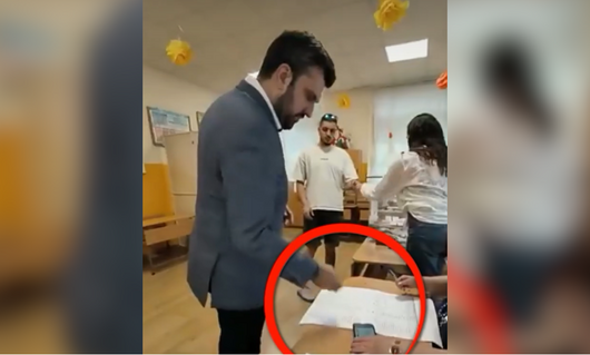В нарушение на закона Георг Георгиев гласува без лична карта за кмет на район "Слатина" в София