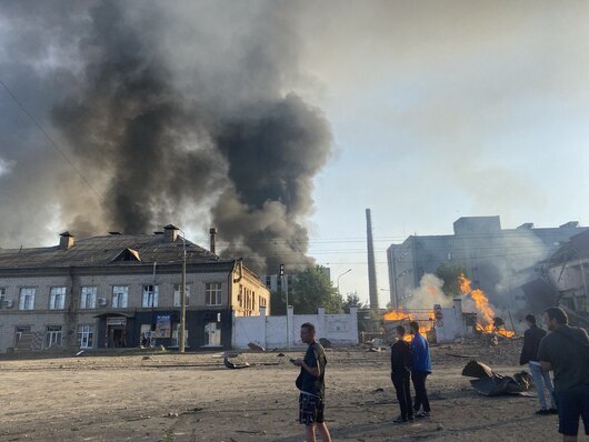 14 души бяха убити в една от най-тежките руски атаки срещу Киев