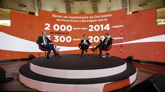 Кока-Кола отбеляза 60 години в България с акцент върху приноса към местната икономика