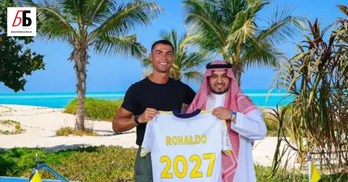 Кристиано Роналдо удължи договора си с “Ал-Насър до 2027 година.40-годишната