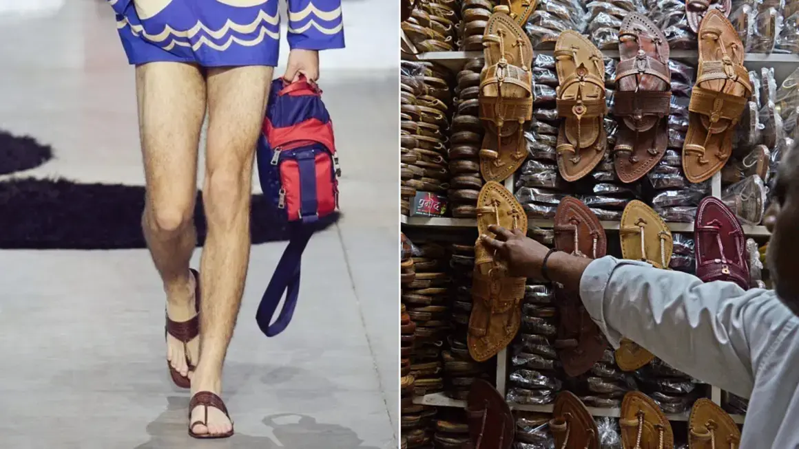 Кожени чехли на Prada се оказаха "вдъхновени" от индийски сандали и заформиха скандал 
