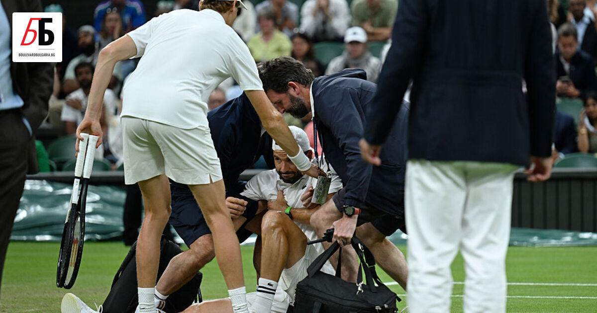 Кошмарът за Григор Димитров няма край.Първата ни ракета бе на