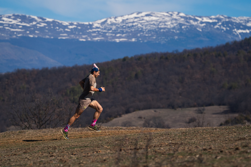 Petar running