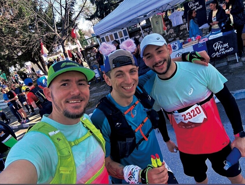Pavel with ASICS FrontRunner friends