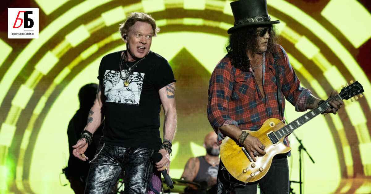 Концертът на Guns N’ Roses в София ще се състои