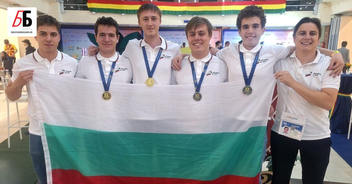 Отборът на България е записал в историята на Международната олимпиада