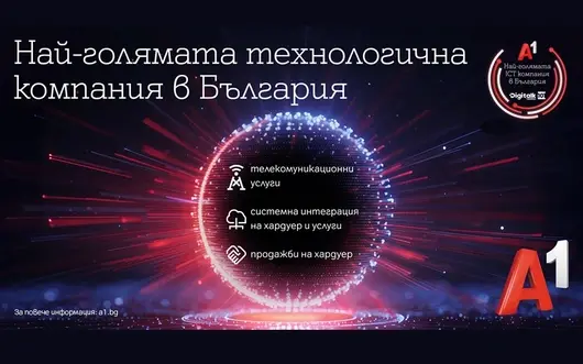 А1 е най-голямата технологична компания в страната 