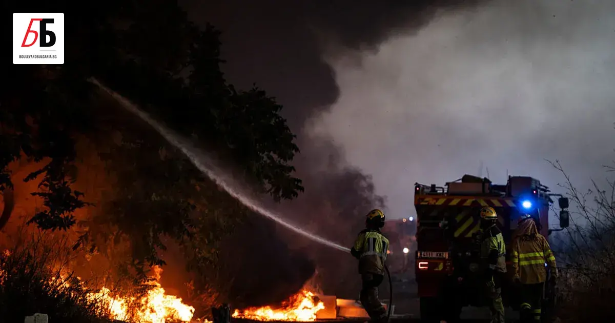 Южна Франция и части от Испания са в обхванати от