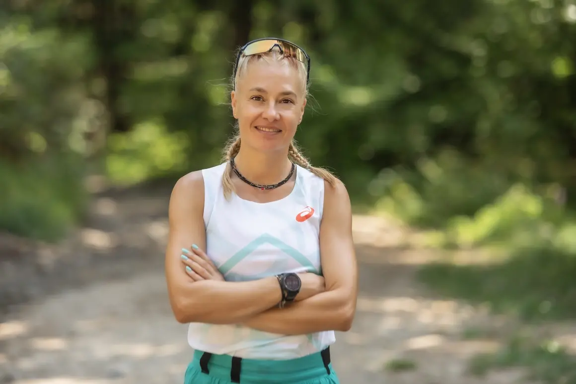 Моника Филипова, която спечели Витоша 100 и финишира с бира в ръка