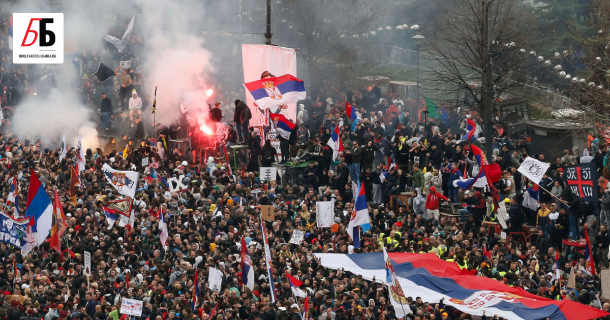 Сръбските студенти, водещи антиправителствените протести в страната, бяха номинирани за