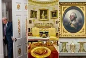 Преди и след Тръмп: Как Овалният кабинет заприлича на златна галерия