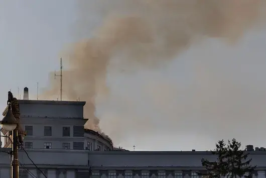 Русия удари основната сграда на украинското правителство 