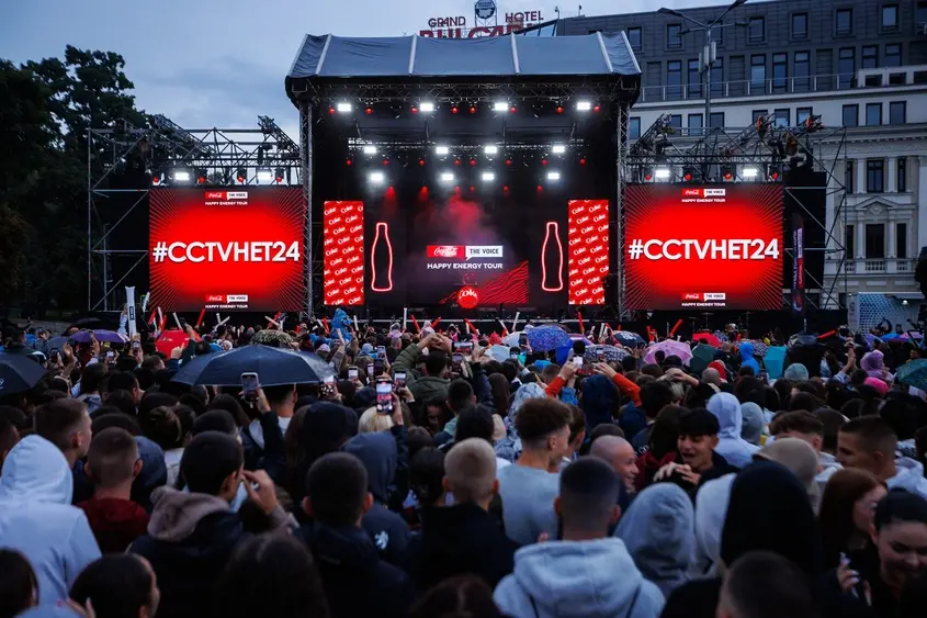 Coca Cola Happy Enregy Tour Sofia