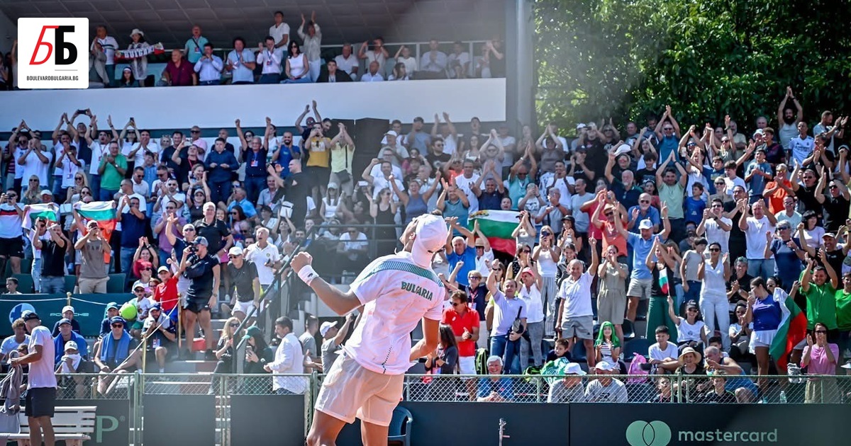 Младите надежди на Българския тенис - Александър Василев и Иван