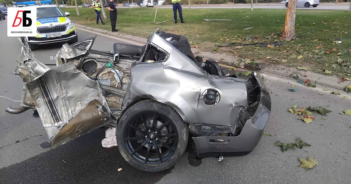 Човек е загинал при тежка катастрофа на бул. Ботевградско шосе