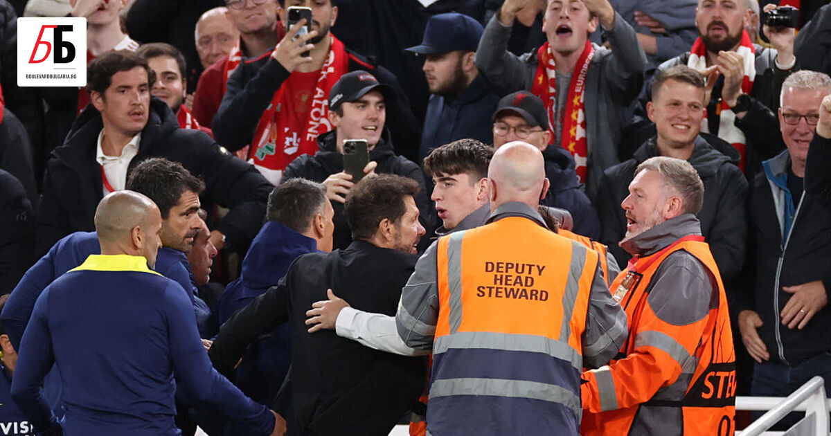 Нервите на треньора на “Атлетико (Мадрид) не издържаха в края