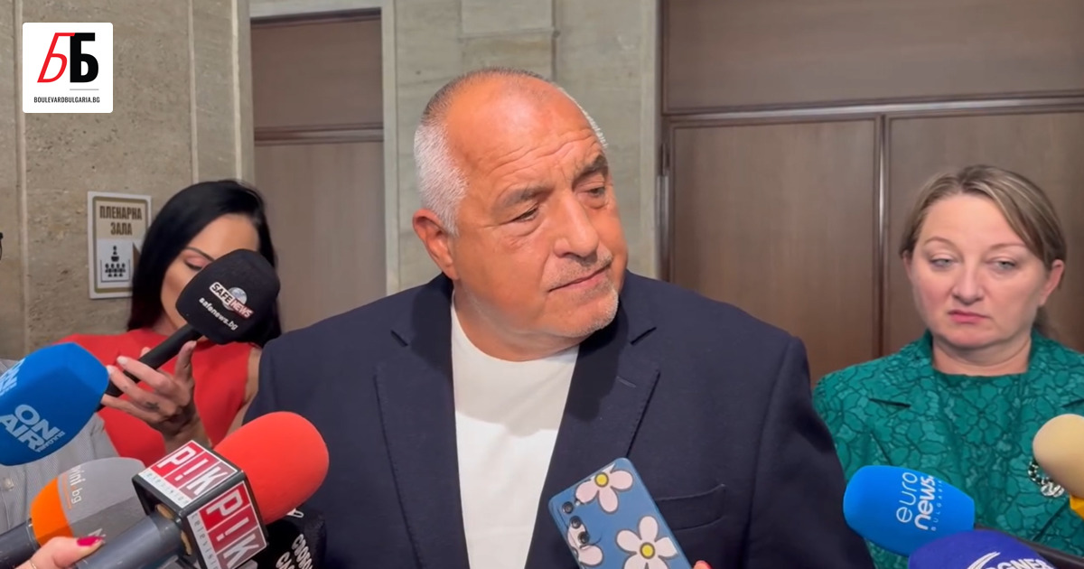 Председателят на ГЕРБ Бойко Борисов използва груб тон в опит