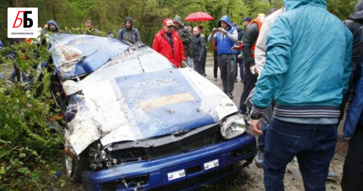 Рали пилотът, който изгуби контрол над автомобила си и се