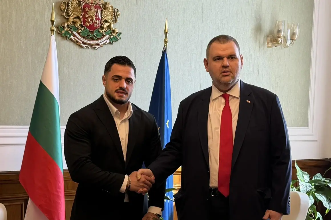 Карлос Насар се снима в кабинета на Делян Пеевски