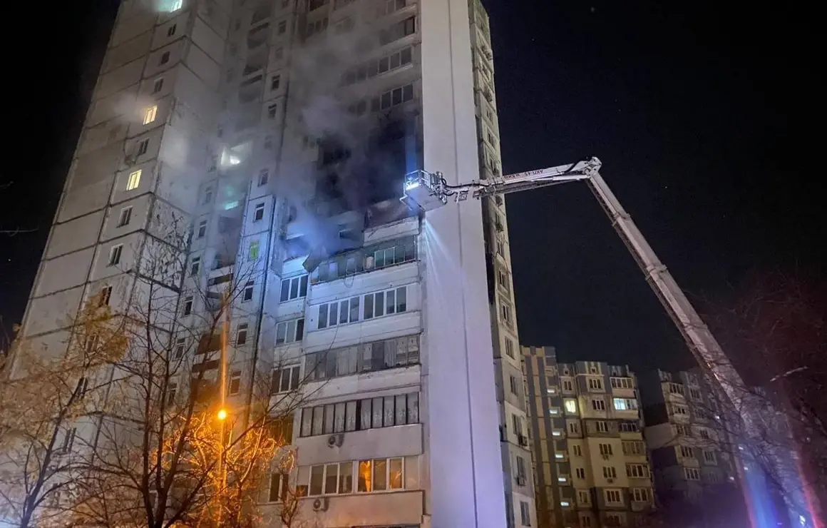 Русия атакува с дронове и ракети жилищни сгради на различни места в Киев