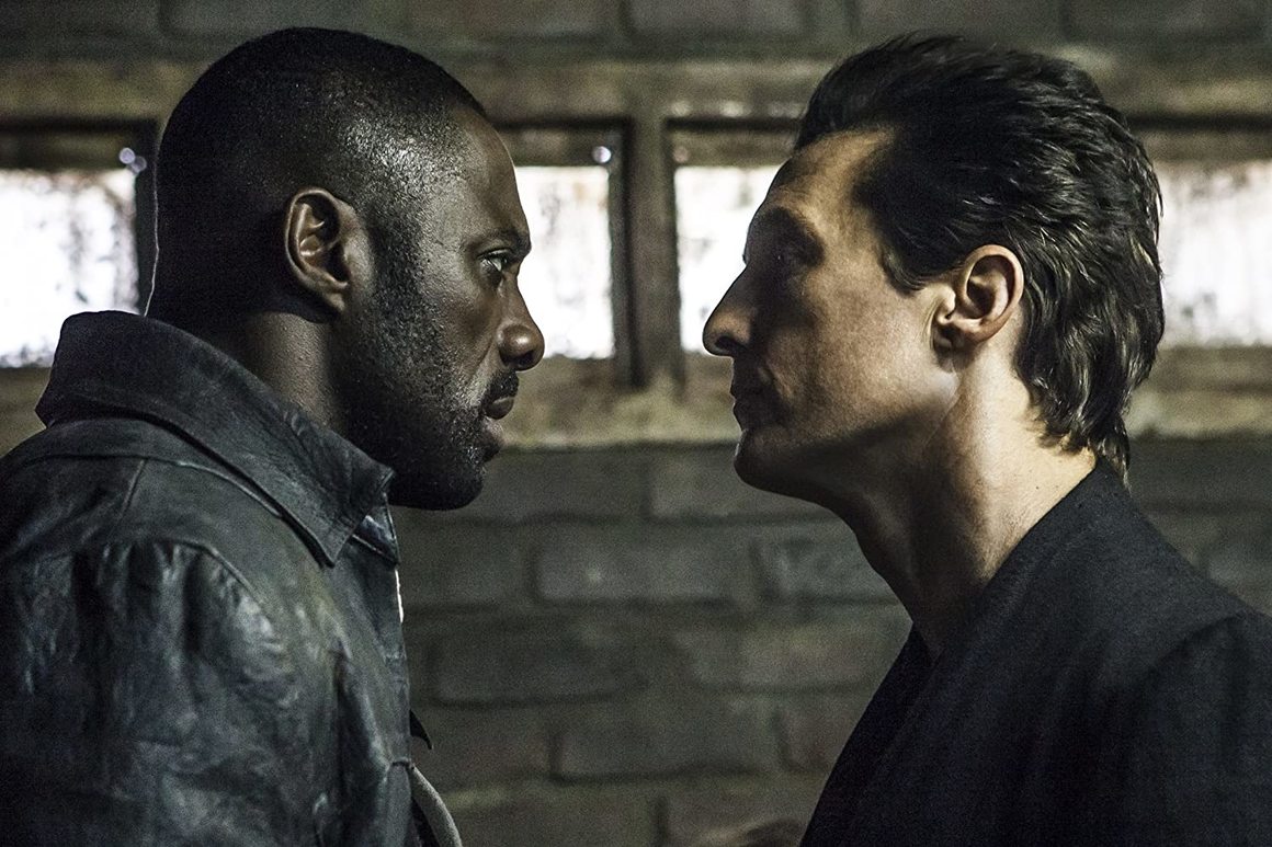 <br><br>
The Dark Tower
<br><br>
Филмът е създаден по едноименната серия от романи на Стивън Кинг. Защитникът на Черната кула Идрис Елба се бори срещу Матю Макконъхи в ролята на Мъжа в черно. Продукцията започва цели 10 години преди премиерата на филма, като преминава през серия от прекъсвания и смени на режисьорите и продуцентите. Идрис Елба се включва едва в последния етап на проекта, който в крайна сметка разочарова заклетите фенове на оригиналната сага.