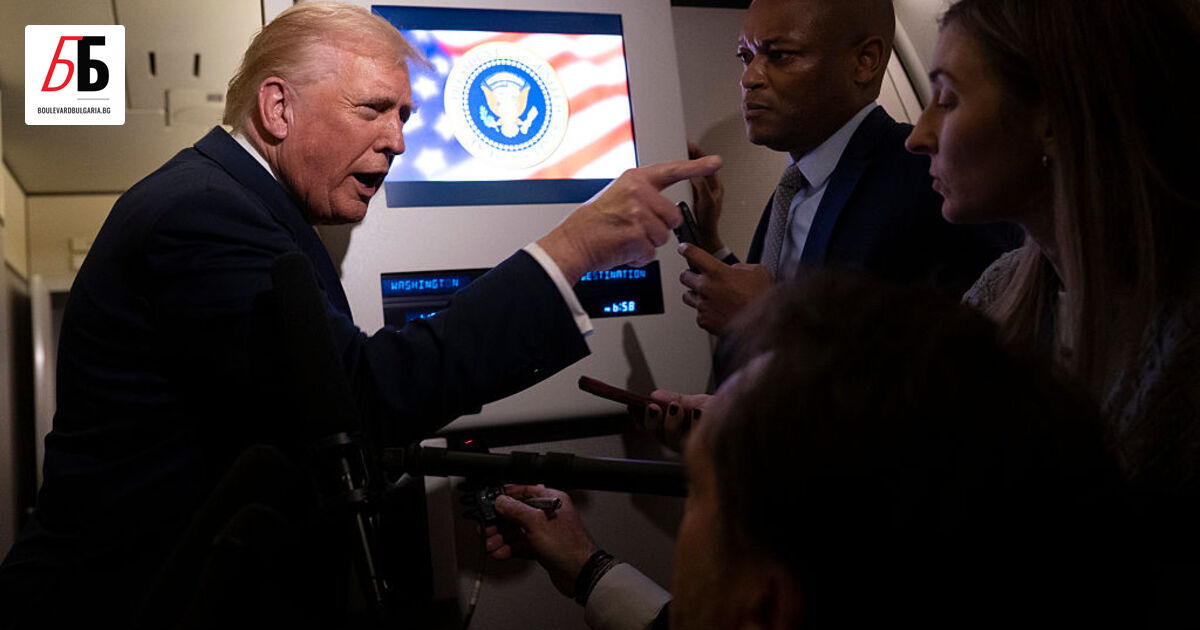 Белият дом защити Доналд Тръмп, след като преди дни той