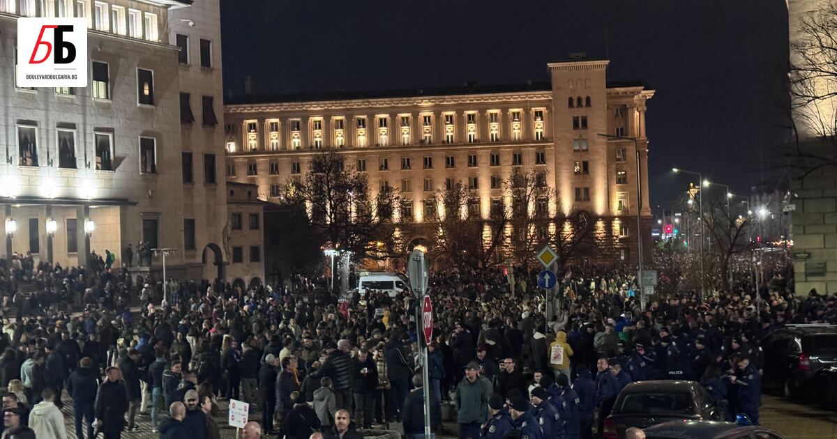 МВР подготвя водно оръдие за протеста срещу Бюджет 2026. Това