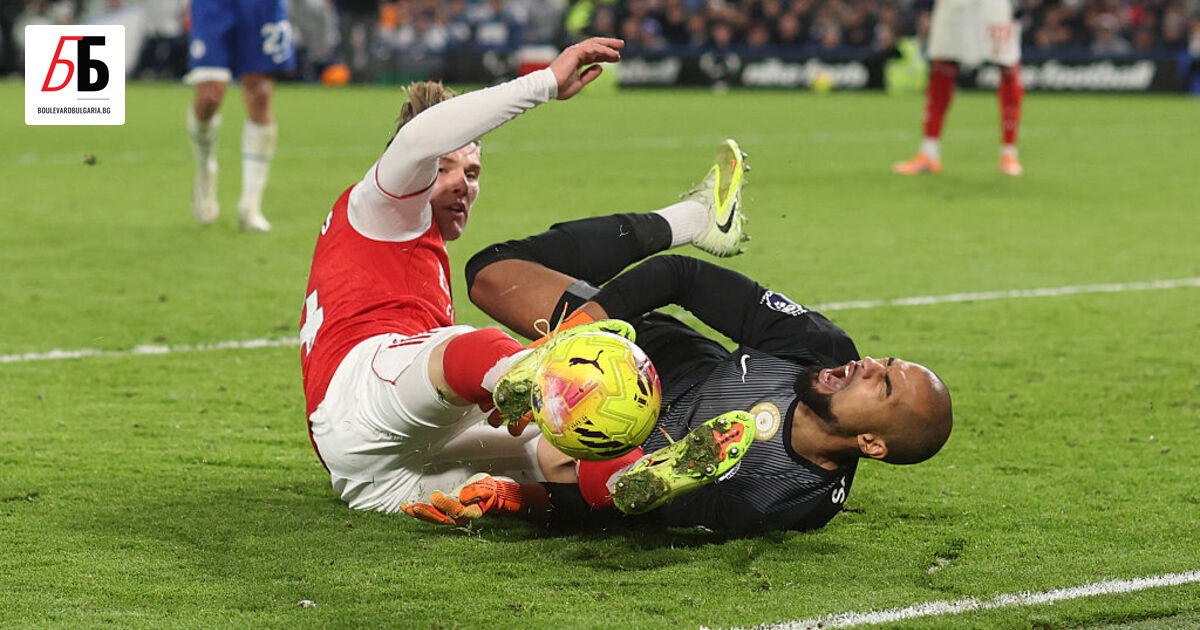 Челси и Арсенал завършиха наравно 1:1 на Стамфорд Бридж в