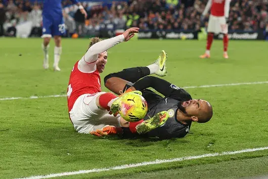 Гладиаторската битка между "Челси" и "Арсенал" завърши без победител