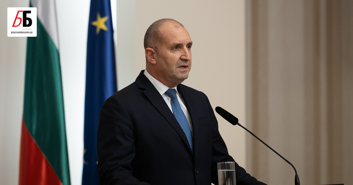 Президентът Румен Радев ще връчи първия мандат за съставяне на