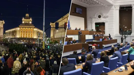 Шестият вот на недоверие към правителството влиза в пленарната зала на фона на заявка за втори голям протест 