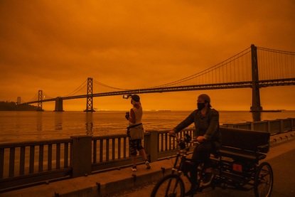 Огненото небе над Сан Франциско: Денят, в който слънцето не изгря