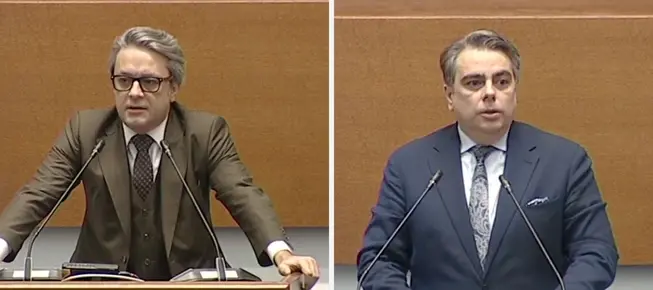 Напрежение и обвинения в парламента преди гласуването на оставката (Обновена) 