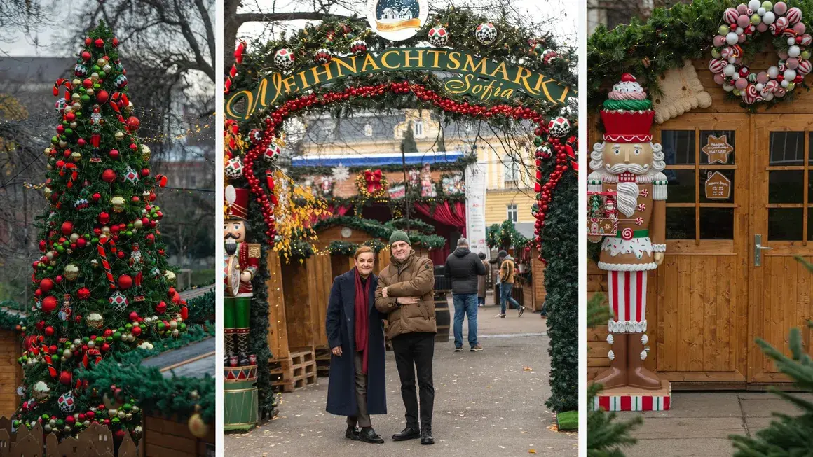 Коледата в Градската градина - щолен, глювайн и сбъднатата мечта на семейство Бремме