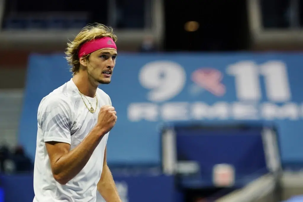 Доминик Тийм срещу Александър Зверев на финала на US Open