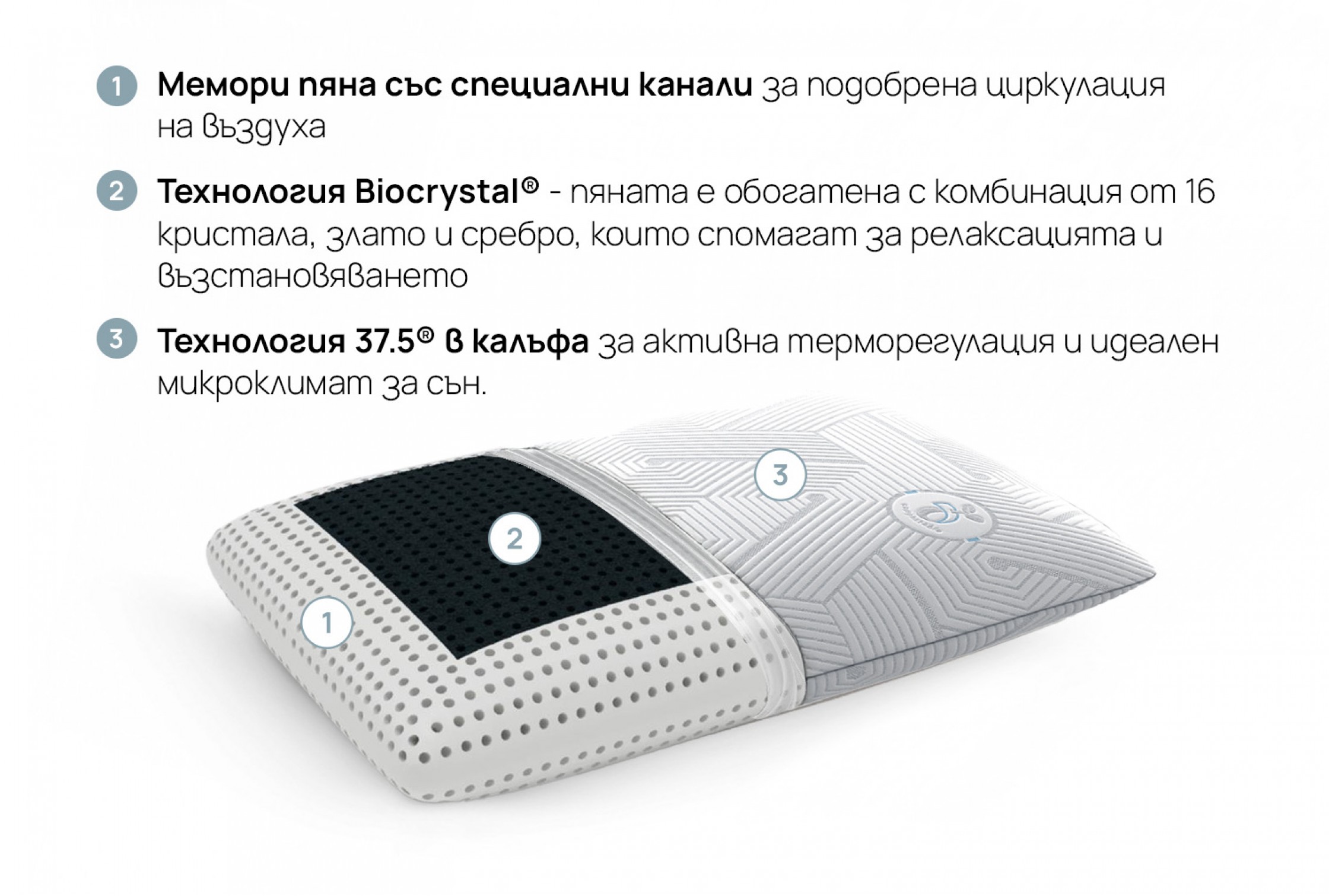 хубава възглавница от iSleep