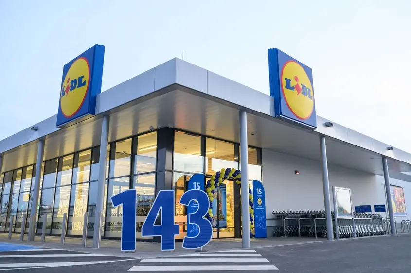 нов магазин на ЛИДЛ в село Лозен