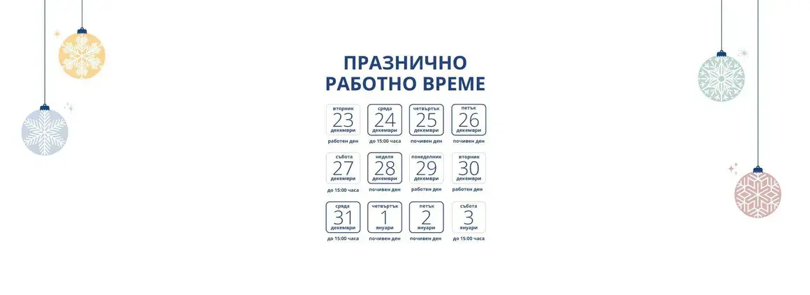 Какво е празничното работното време на Еконт 2025