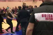 Държавното по борба завърши със скандал. Съдийка опита да нокаутира състезател