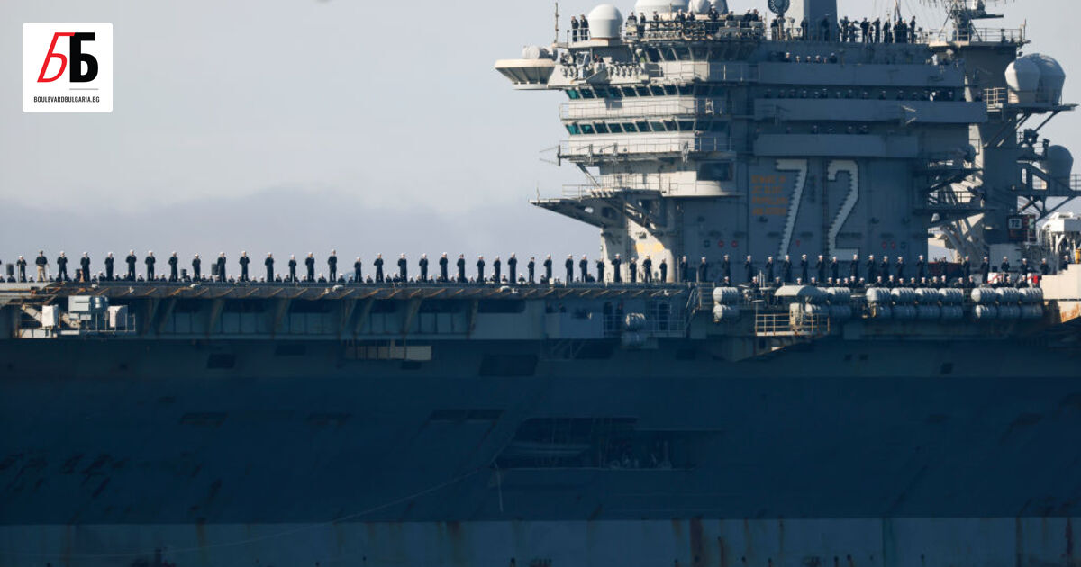 САЩ разполагат армада“ от кораби край Иран, обяви Доналд Тръмп.