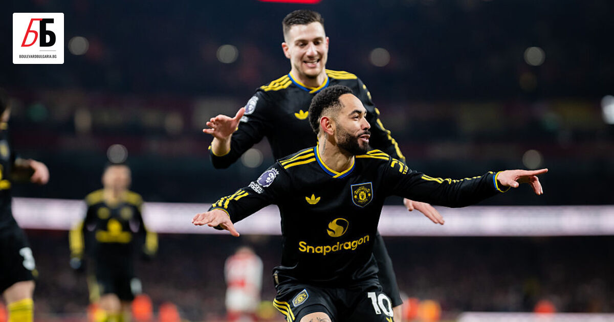 Манчестър Юнайтед спечели дербито с Арсенал с 3:2 в двадесет