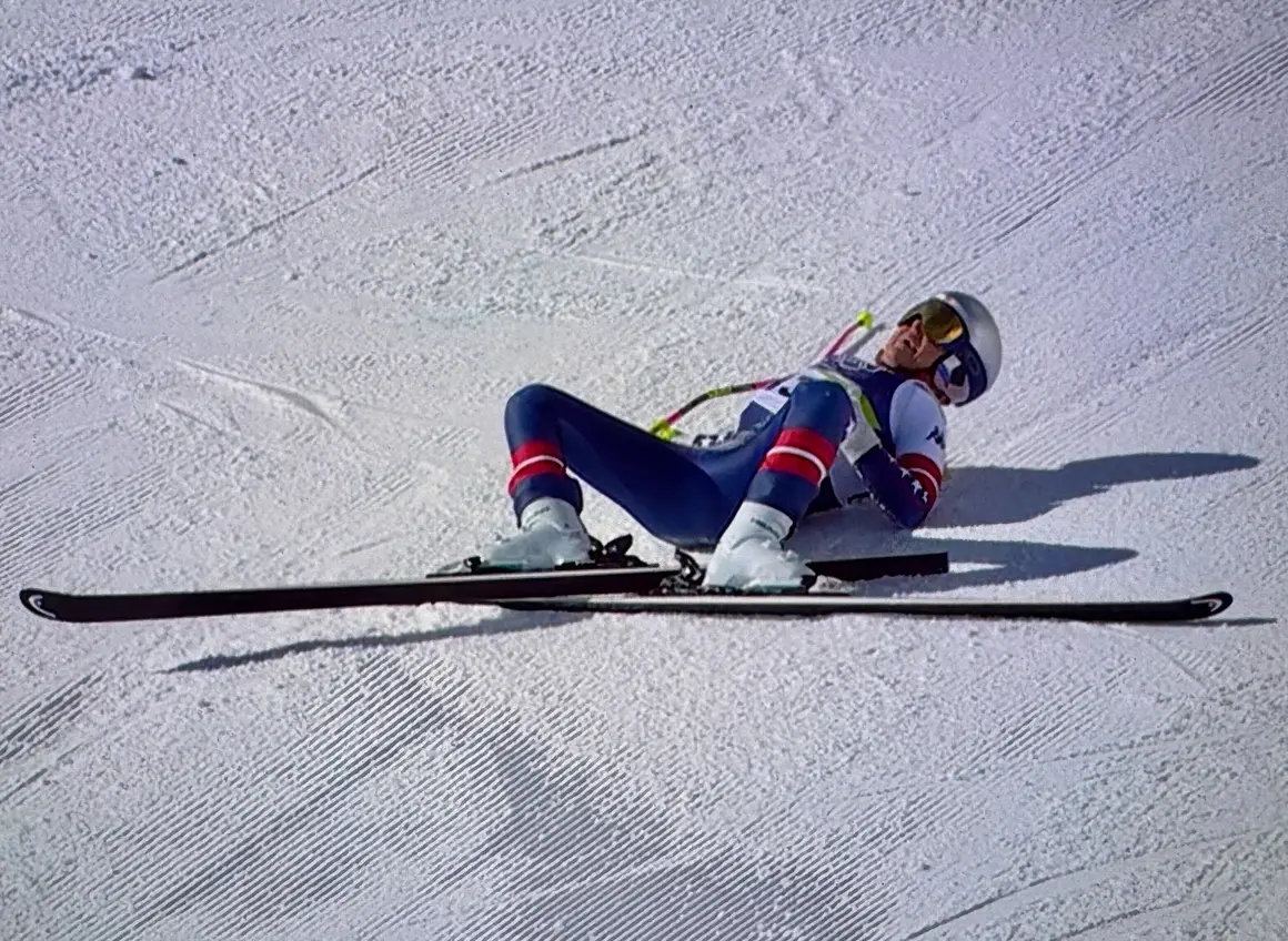 Кошмарно падане на Линдзи Вон помрачи Олимпийските игри