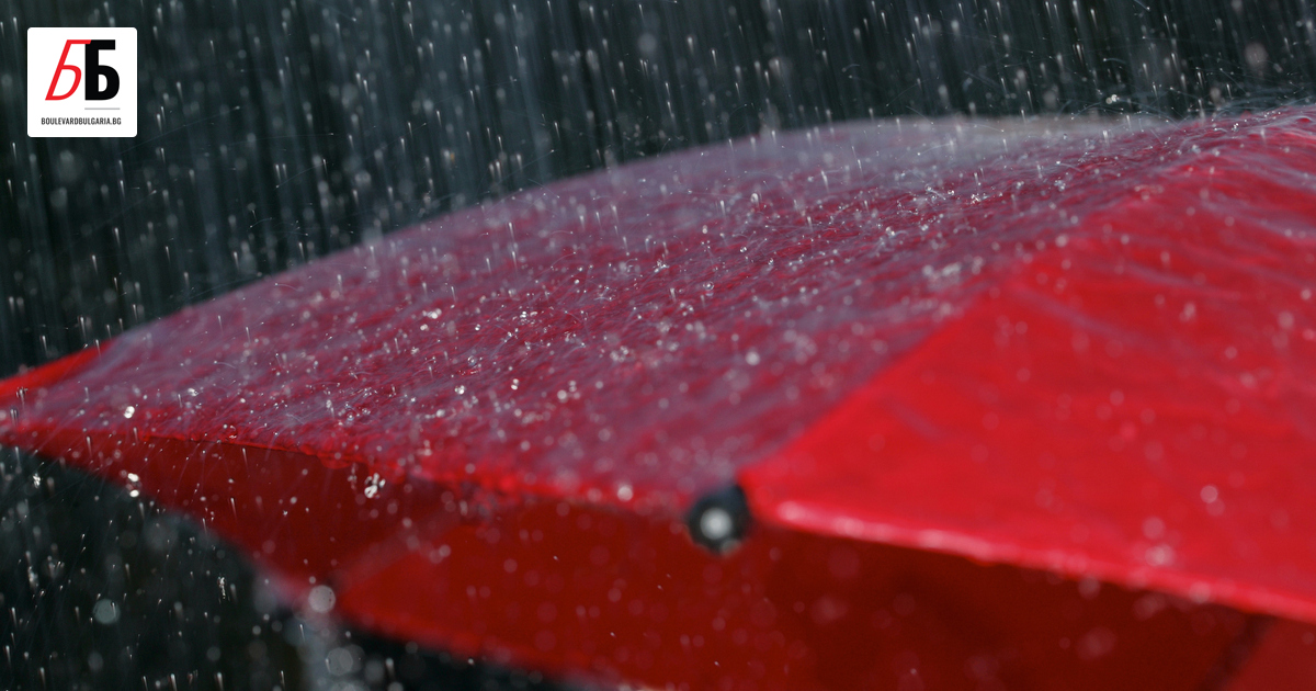 Жълт и оранжев код за значителни валежи от дъжд и