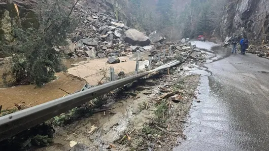 Проливни дъждове предизвикаха свлачища и проблеми с водоснабдяването в Смолянско