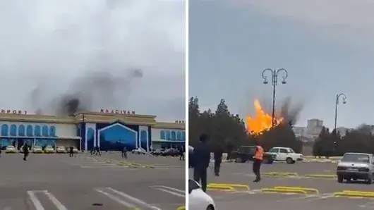 Ирански дронове удариха пътническо летище в Азербайджан