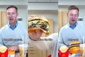 Дори McDonald's се шегува с директора си, който не смее да преглътне бургера Big Arch