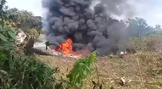 Над 60 военни загинаха при самолетна катастрофа в Колумбия